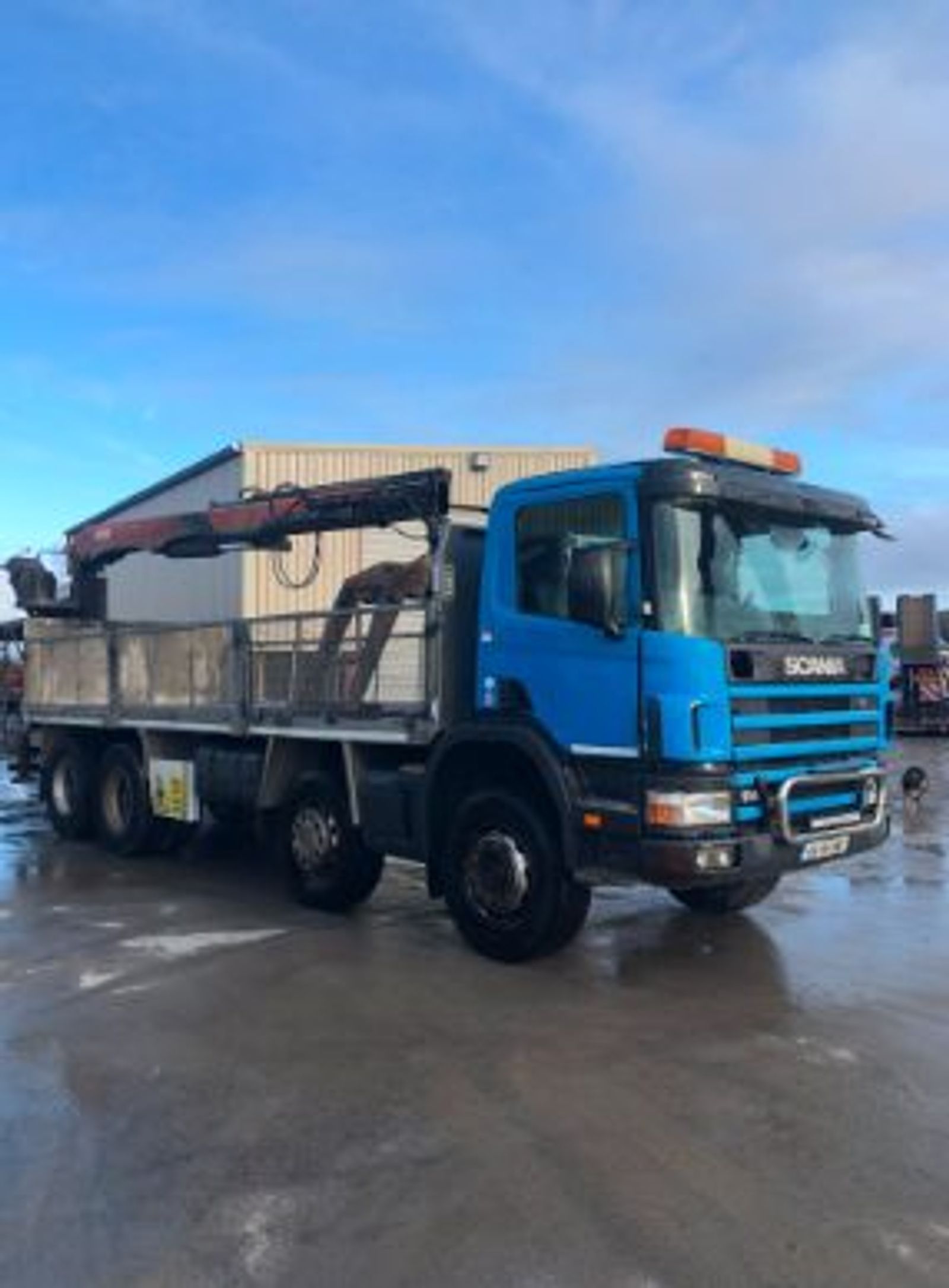 Scania 114 Block Grab