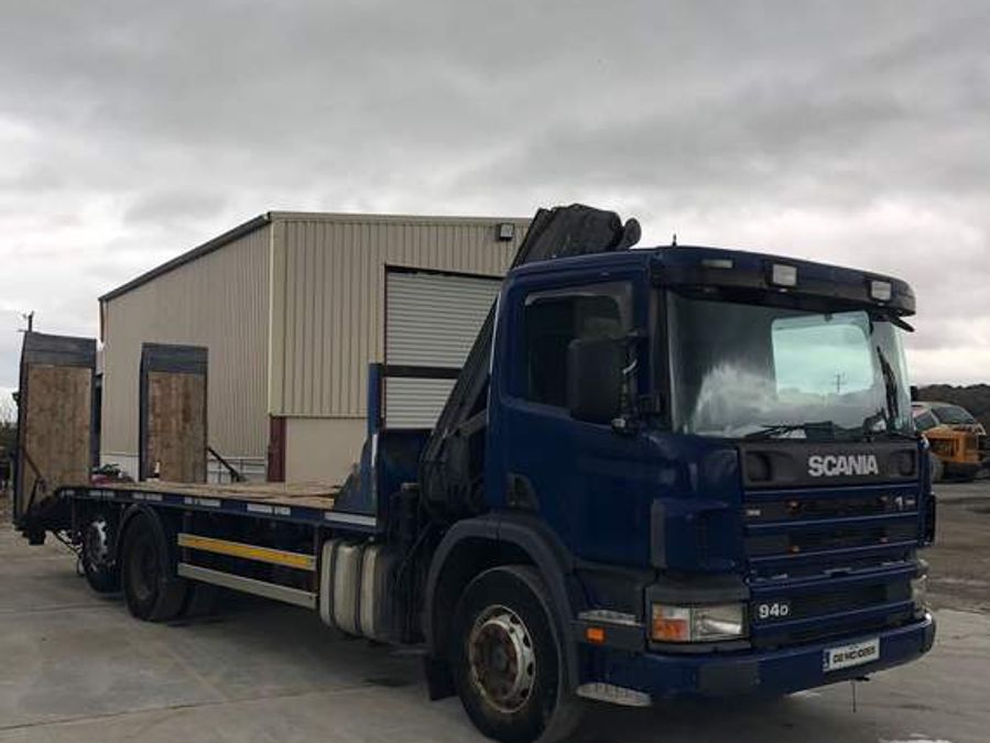 Scania 94D Crane Truck