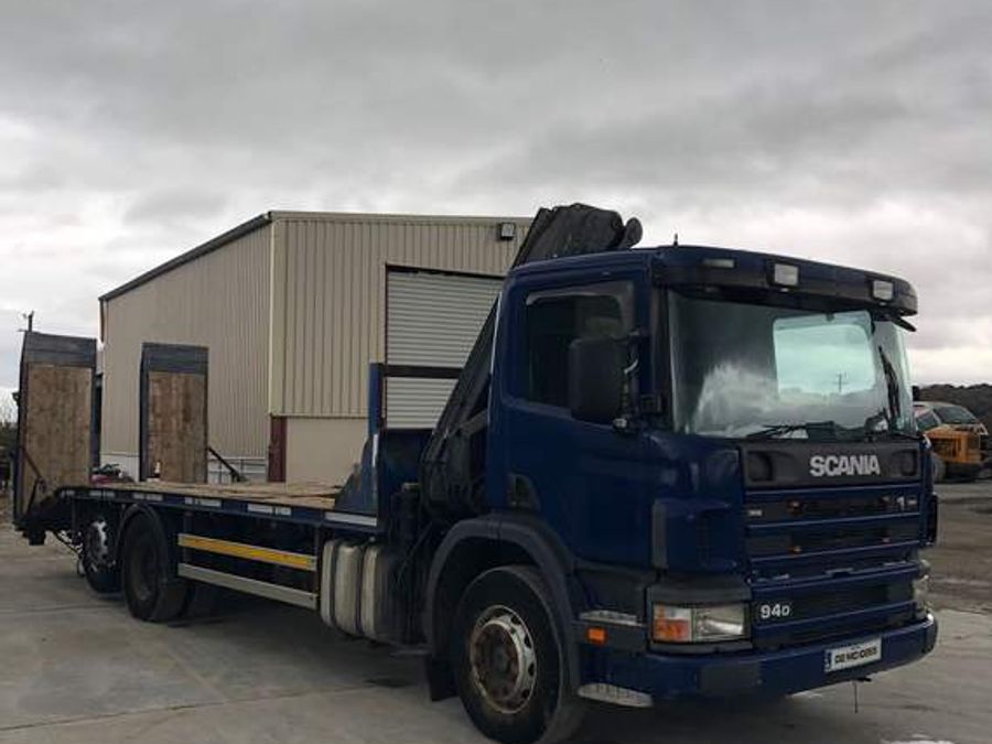 Scania 94D Crane Truck