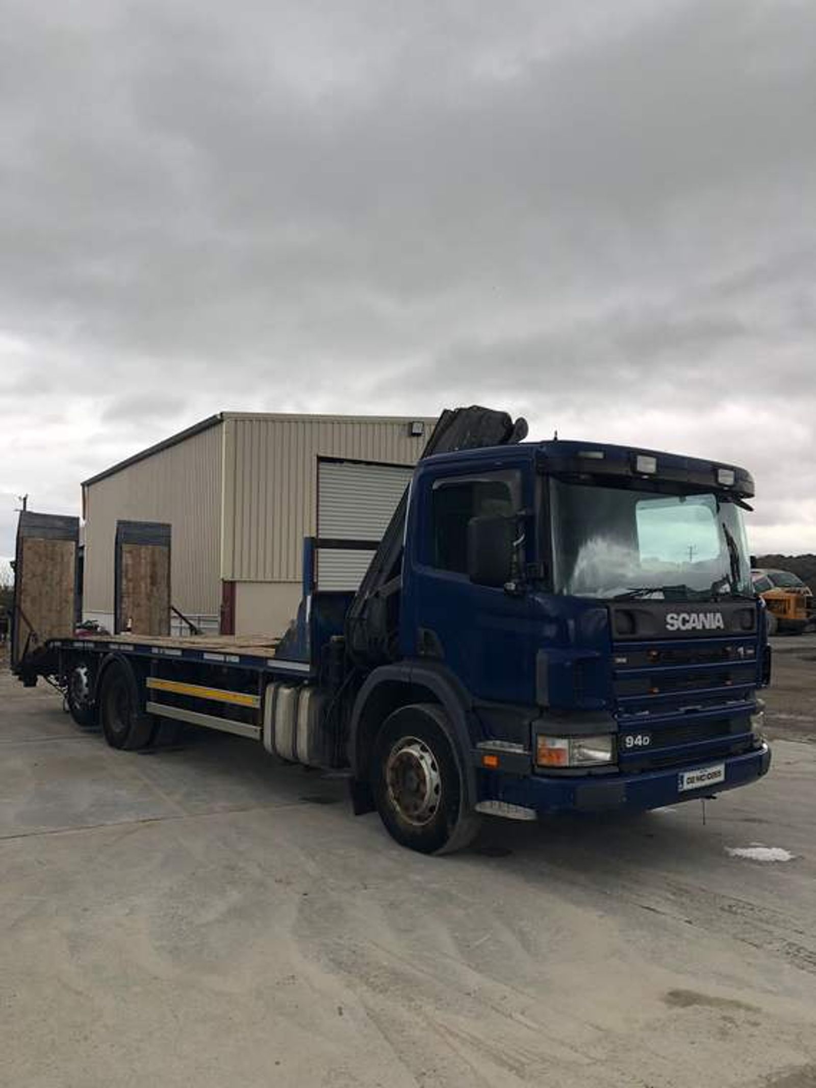 Scania 94D Crane Truck