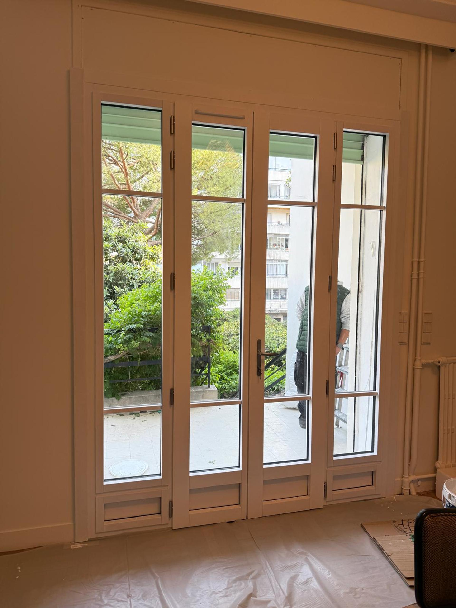 Ensemble de fenêtres fixes mixte bois aluminium MINCO miniature 7