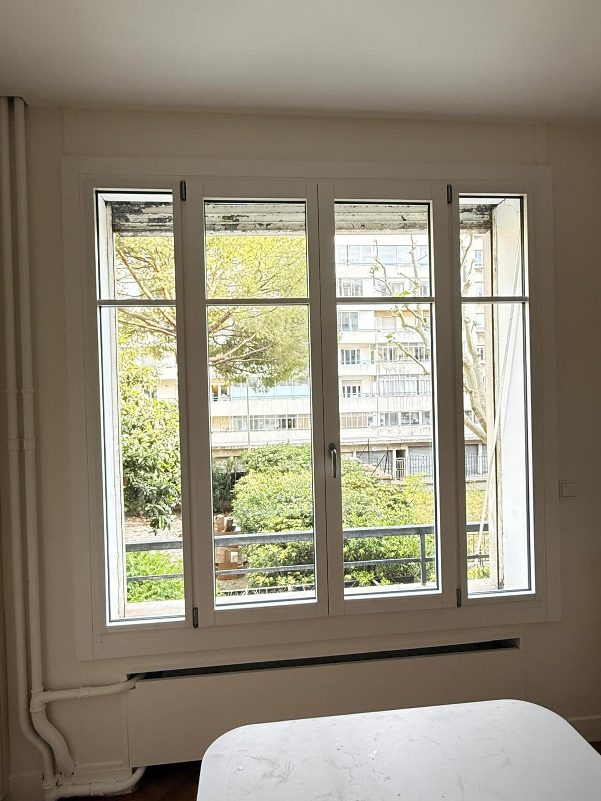 Ensemble de fenêtres fixes mixte bois aluminium MINCO miniature 10