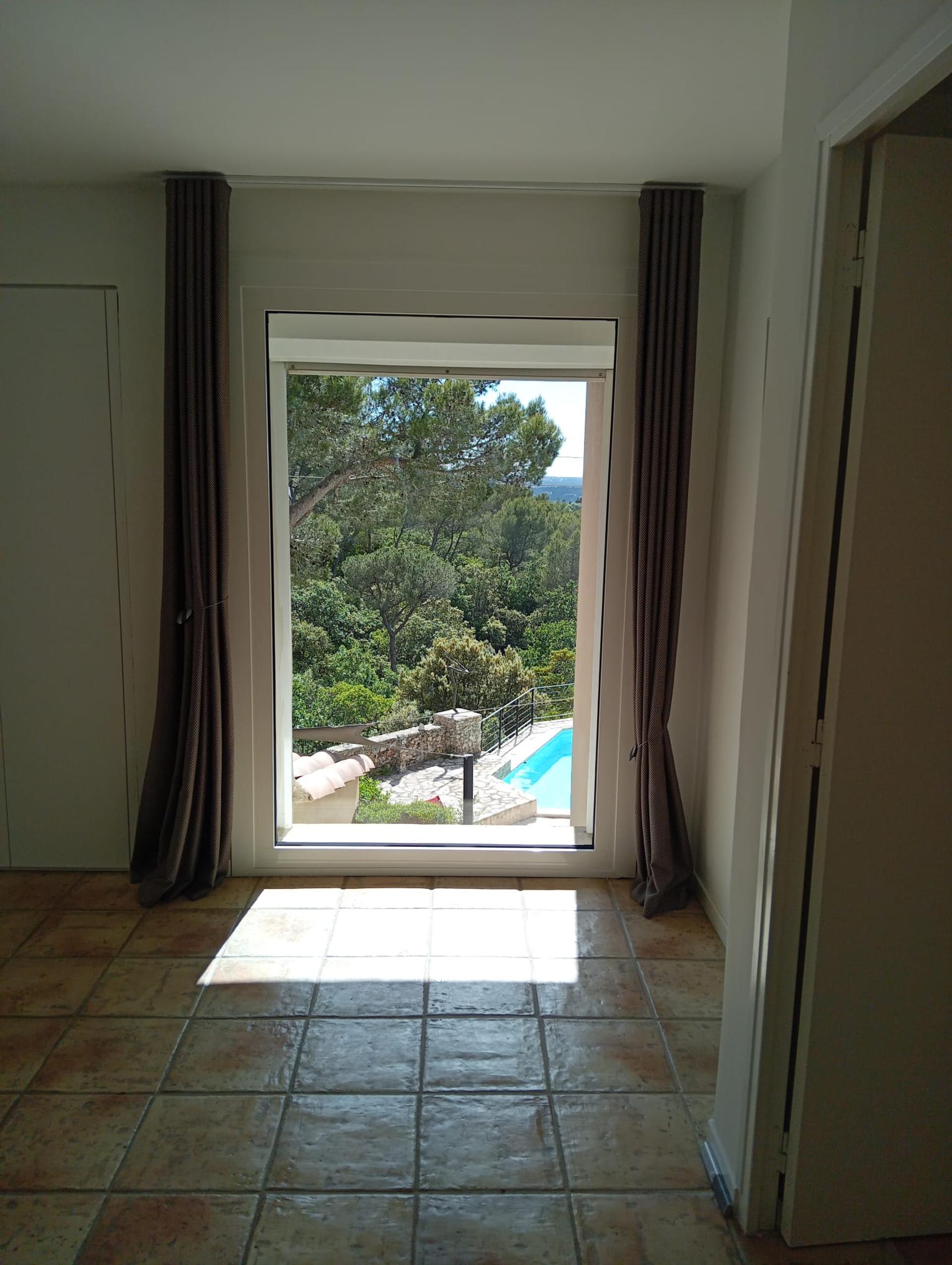 Châssis fixe aluminium avec double vitrage sécurité miniature 4