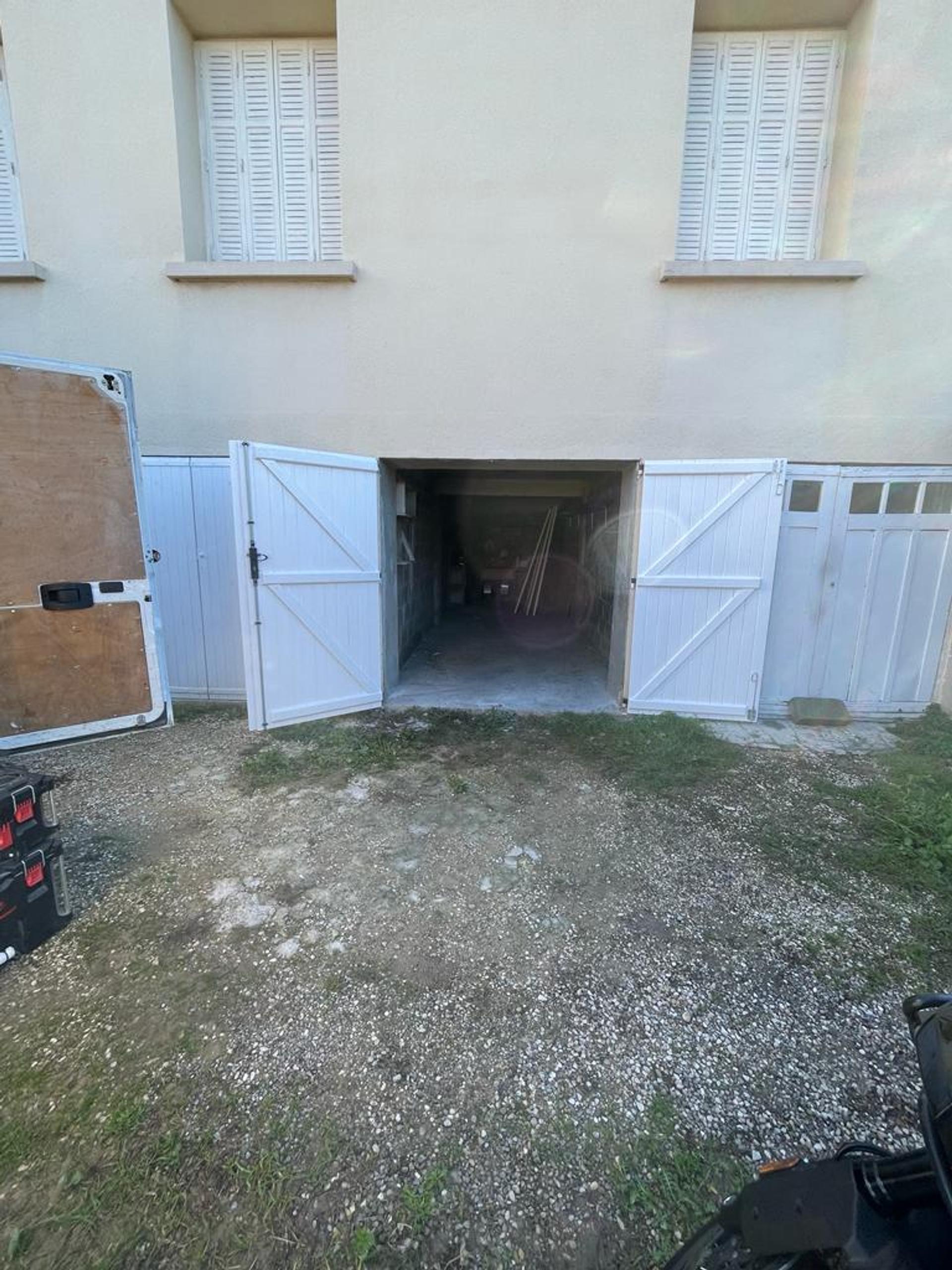 PORTE GARAGE BOIS miniature 2