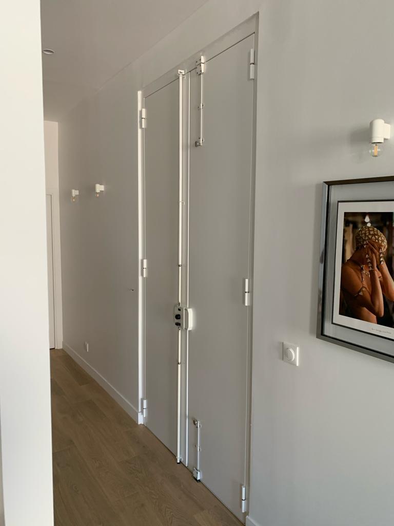 PORTE BLINDÉE 2 VENTAUX