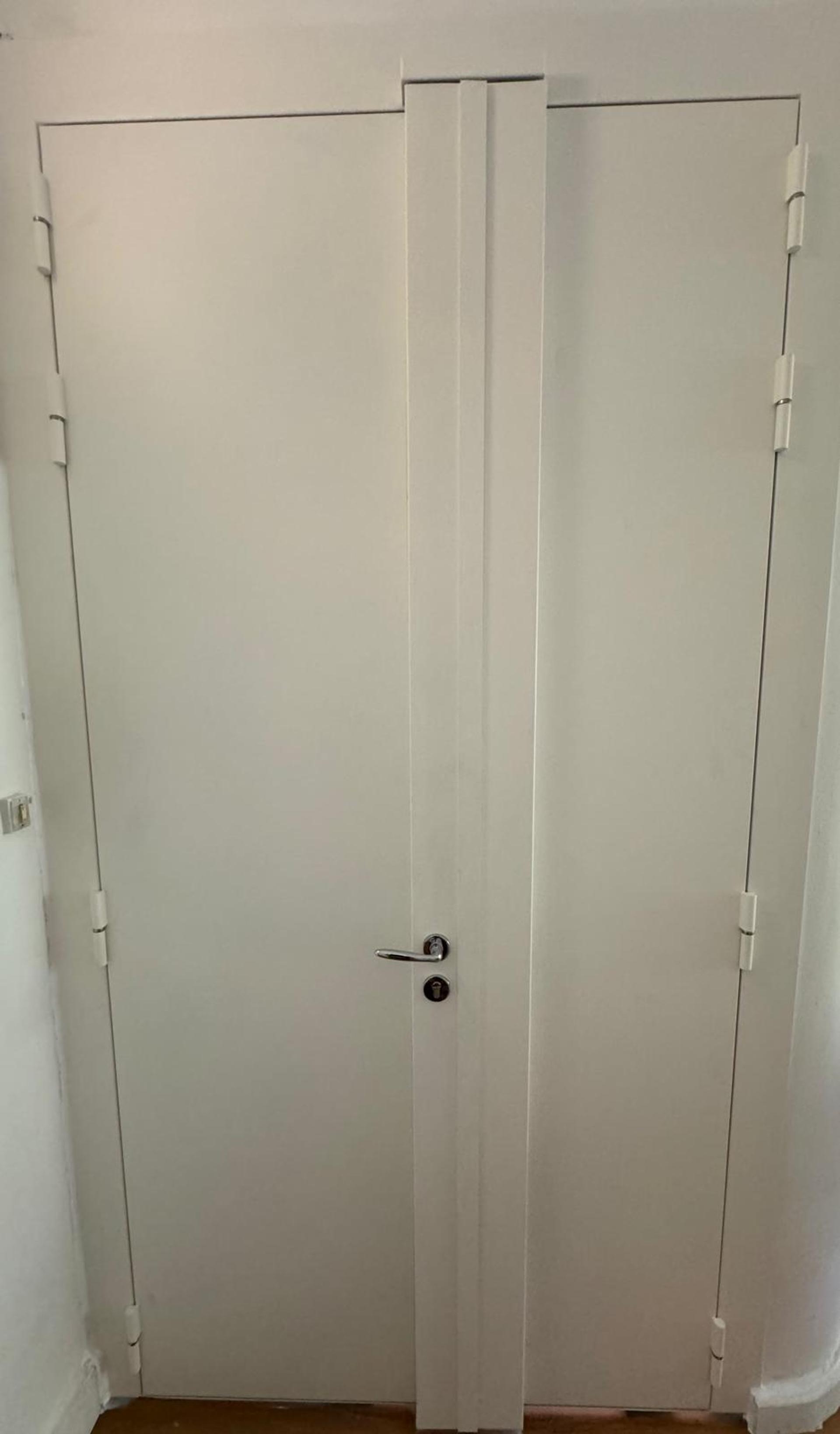 PORTE BLINDÉE 2 VANTAUX miniature 2