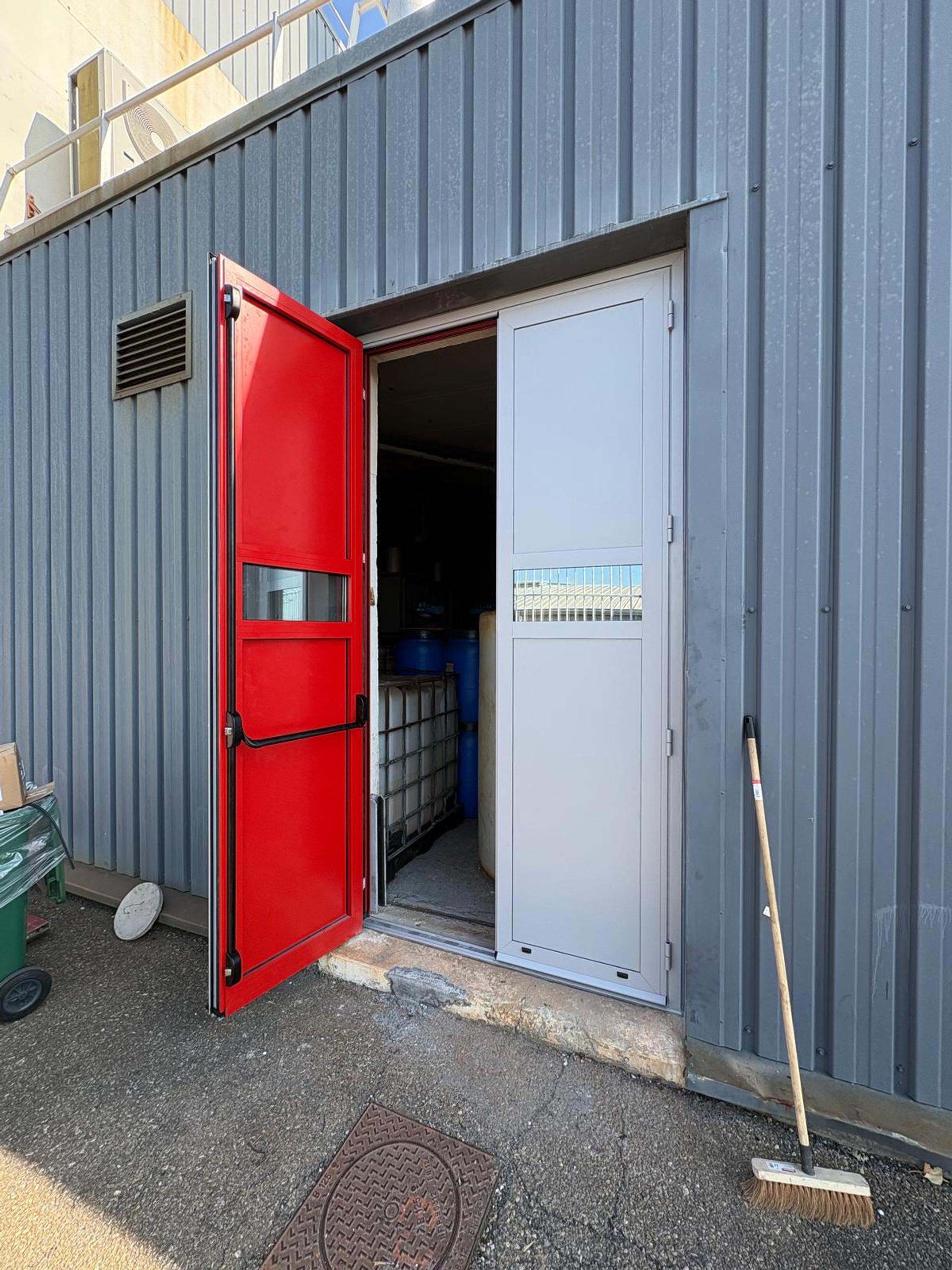 Portes de sécurité pour commerce