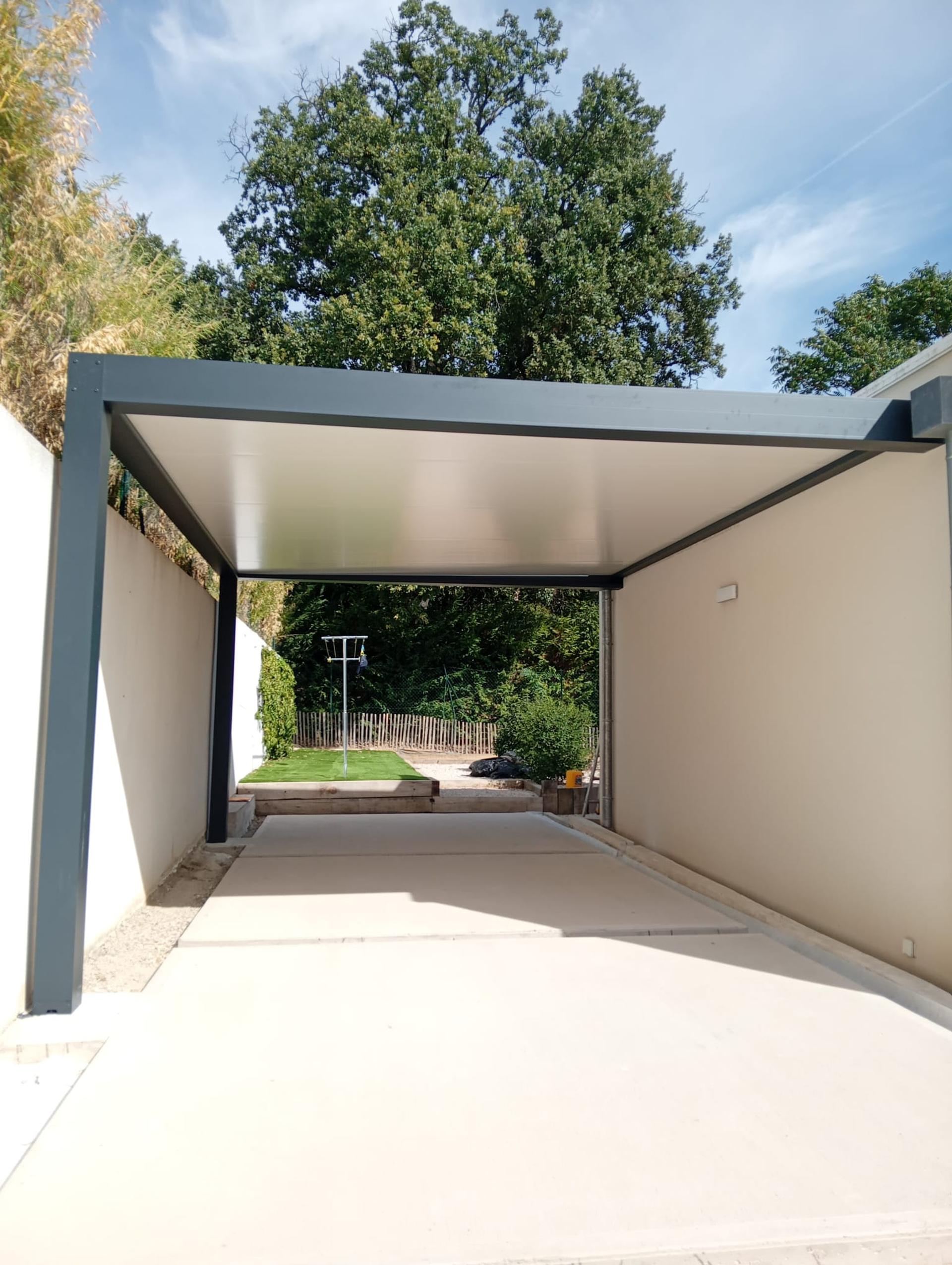 Carport aluminium sur mesure