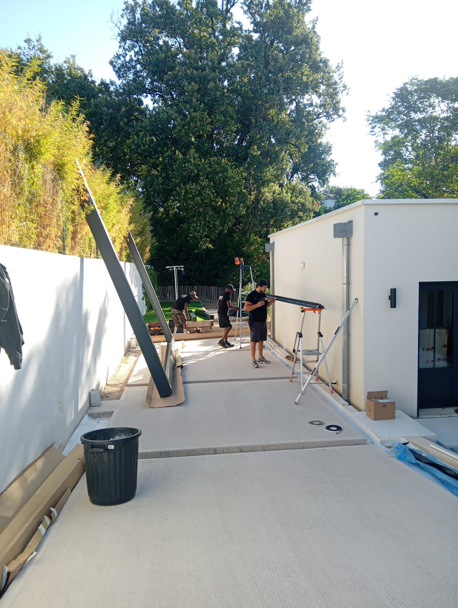 Carport aluminium sur mesure miniature 3