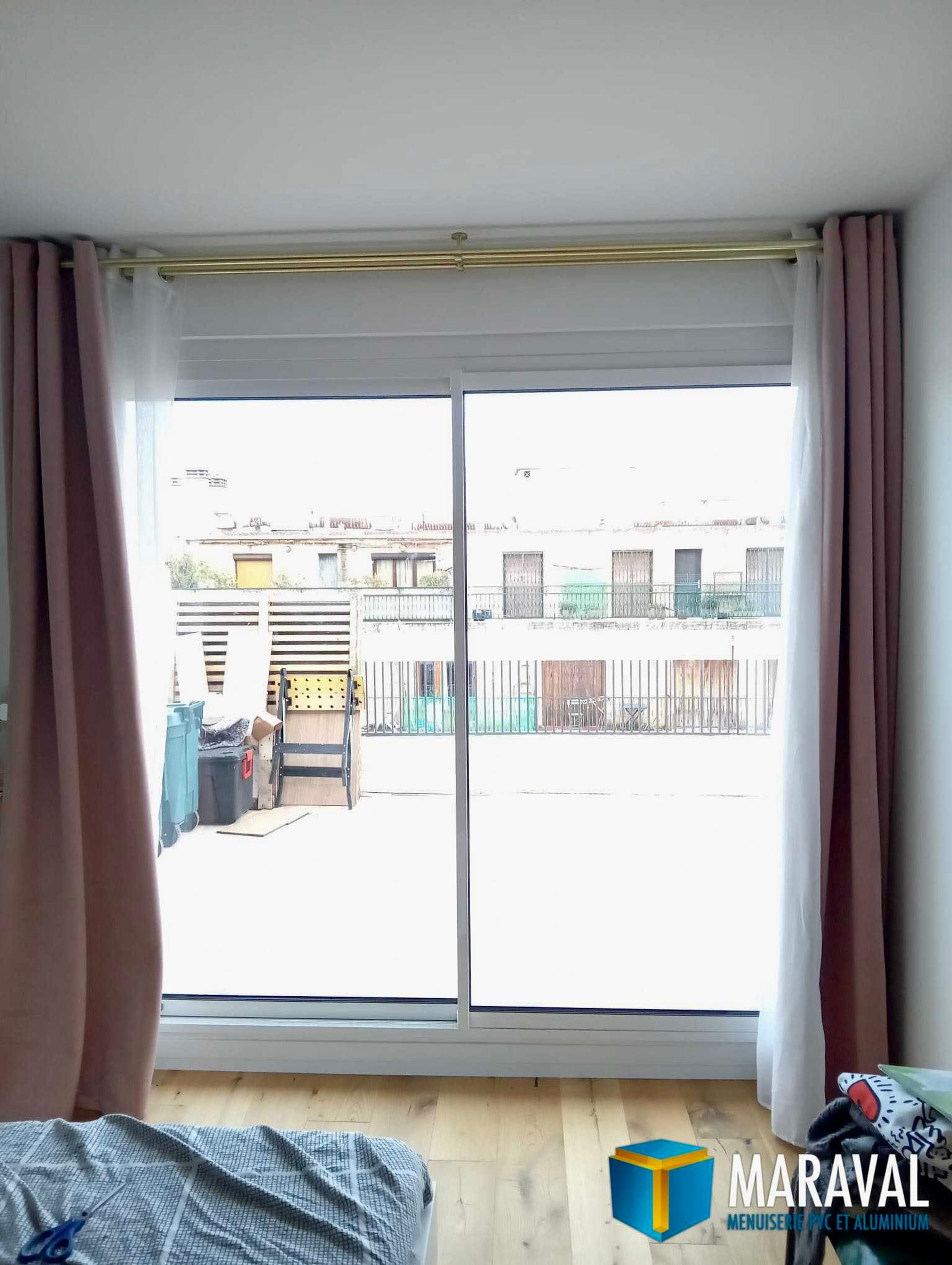 Volet Battant Aluminium Gris Marseillais - Élégance & Durabilité miniature 5