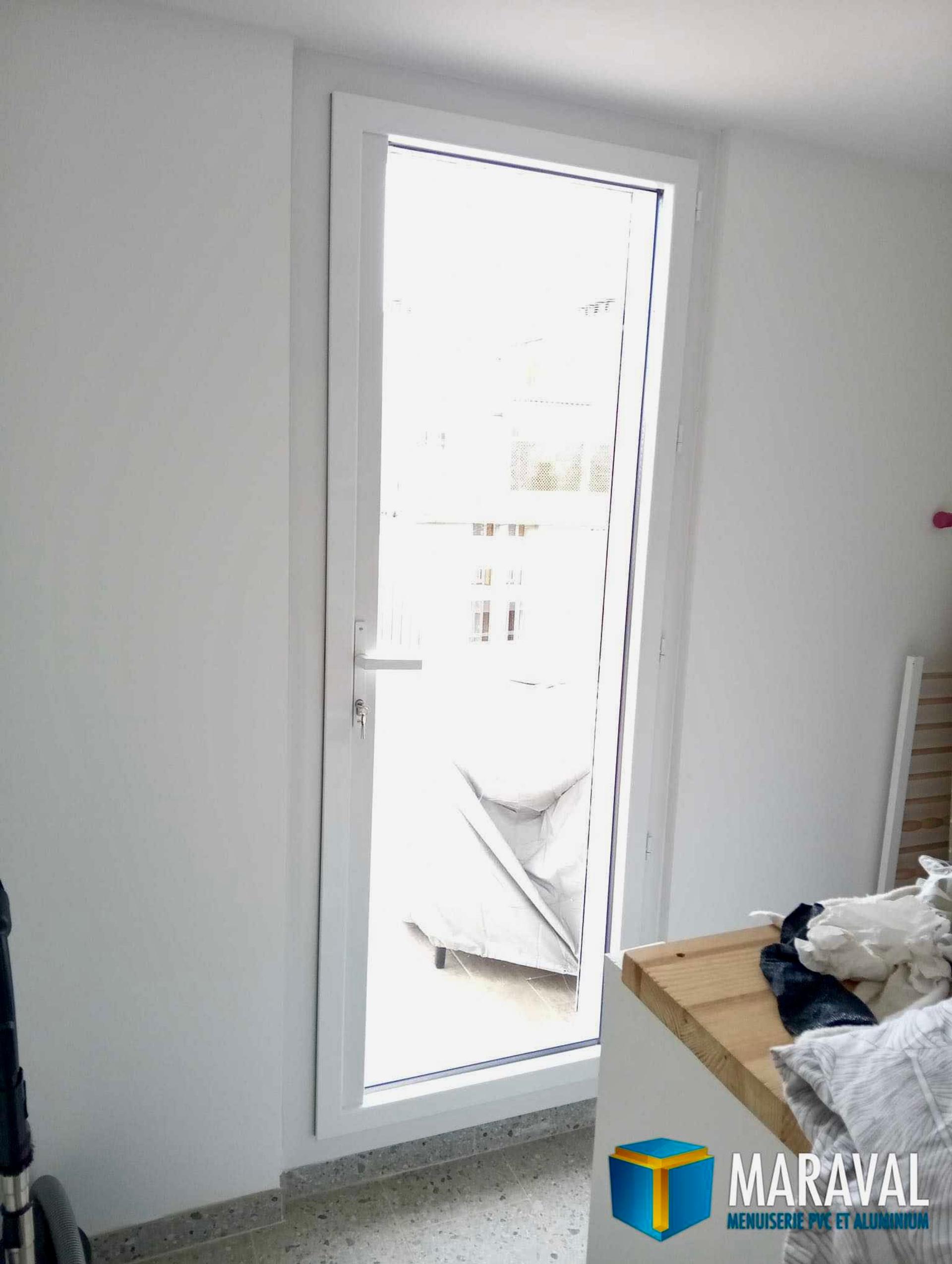 Volet Battant Aluminium Gris Marseillais - Élégance & Durabilité miniature 3