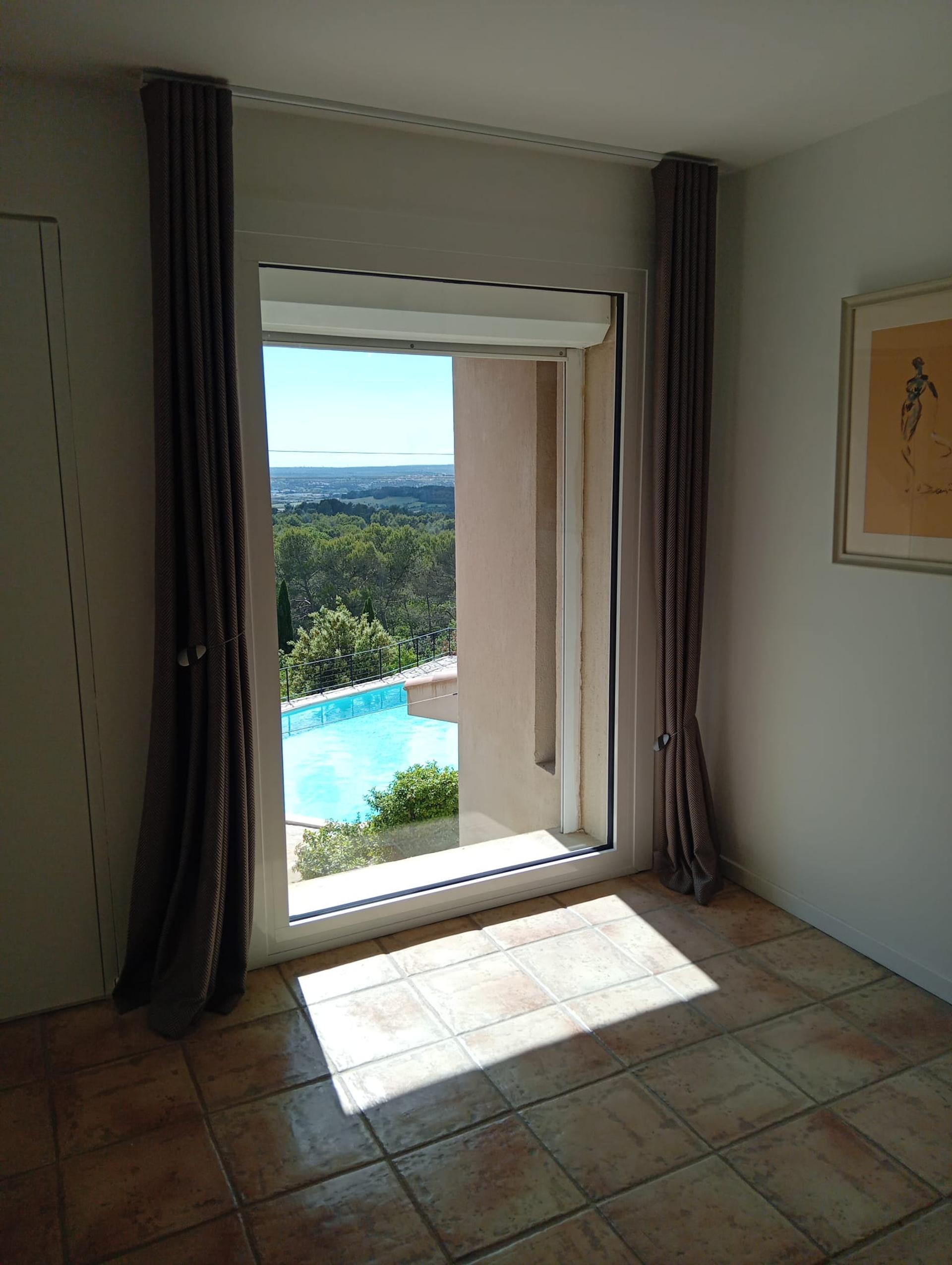 Châssis fixe aluminium avec double vitrage sécurité miniature 2