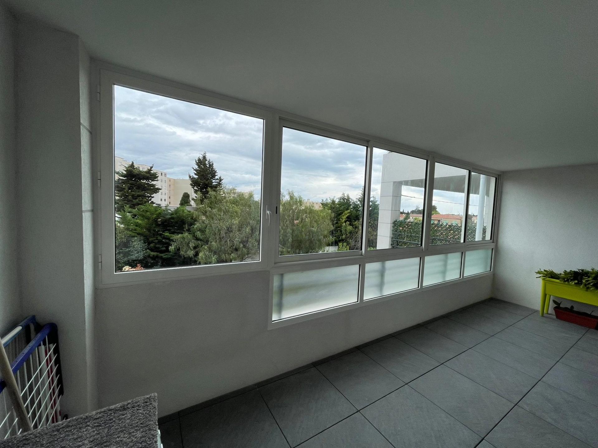 FERMETURE DE BALCON ALU