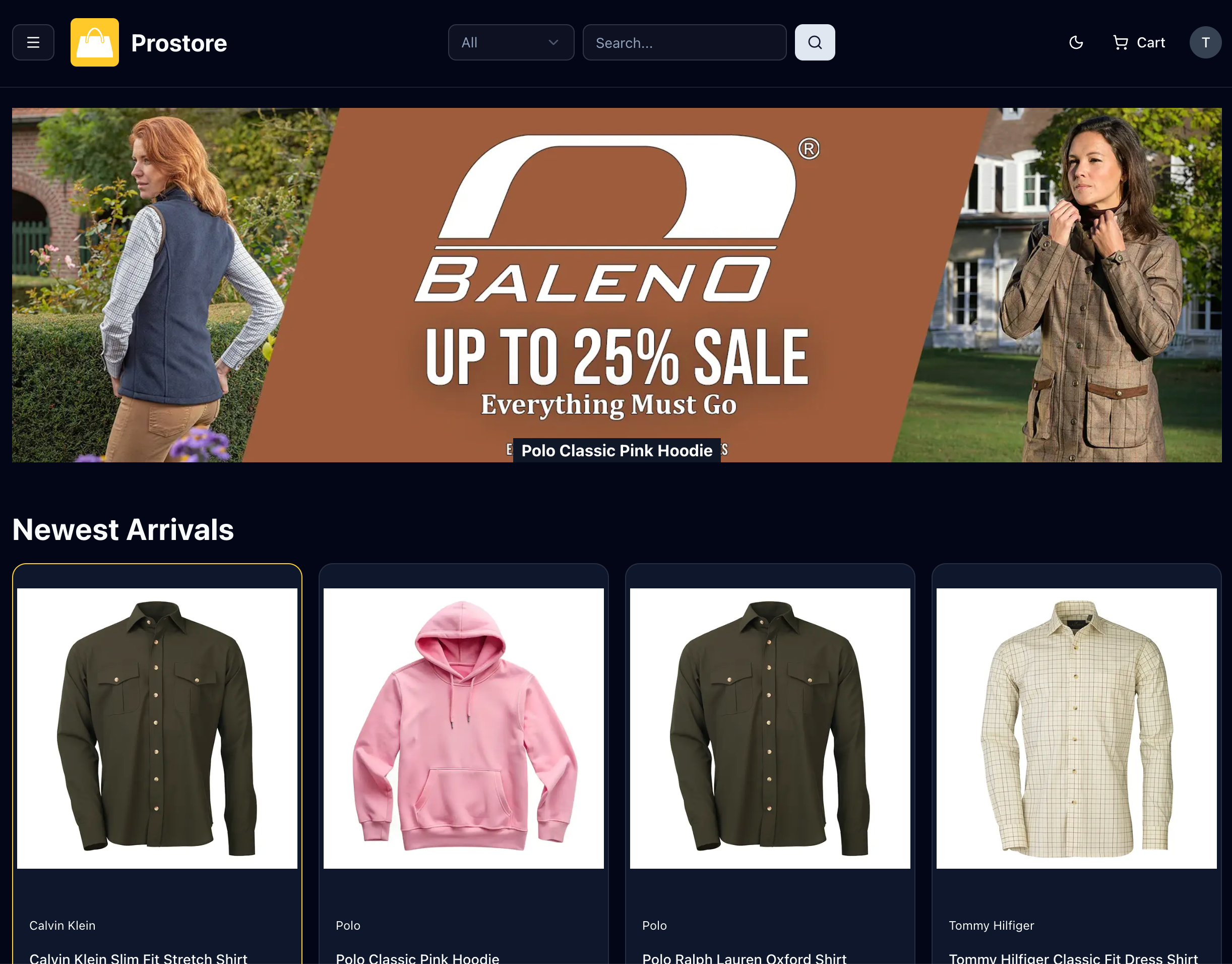 Prostore Clothing Shop