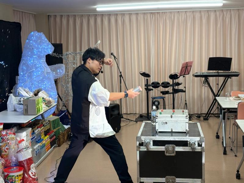 ダイススタッキングに挑むTaka