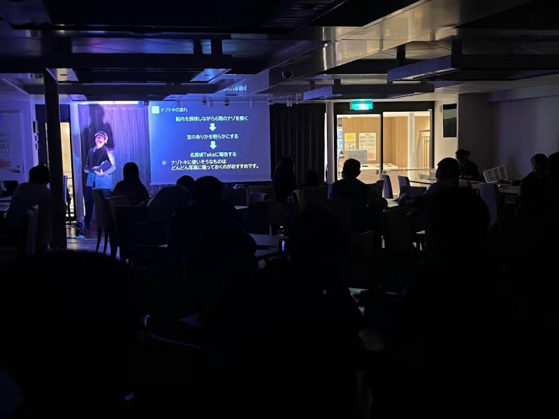 過去の公演型謎解きの様子（さんふらわあ）