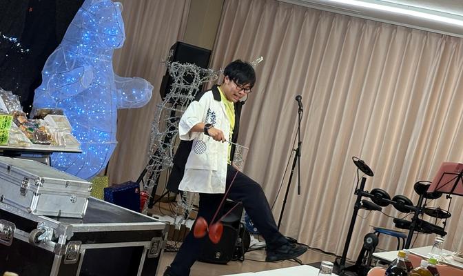 札幌育児園クリスマス会 マネージャーレポート！【大道芸人Taka】