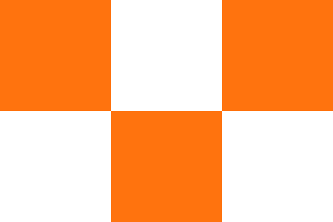 orange pixel v left