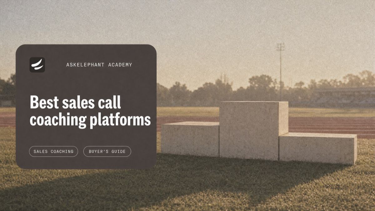 Comparison of the best sales call coaching platforms for 2026 with scorecards, coverage, and post-call action