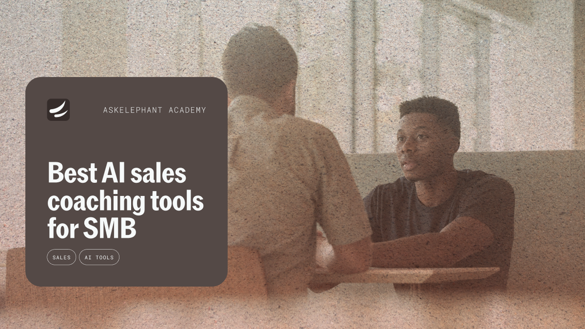 Comparison of the best AI sales coaching tools for SMB and mid-market revenue teams in 2026