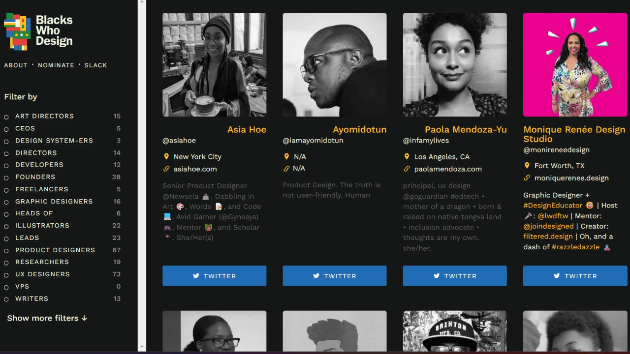 Best Black Websites of 2024 | Examples + Templates