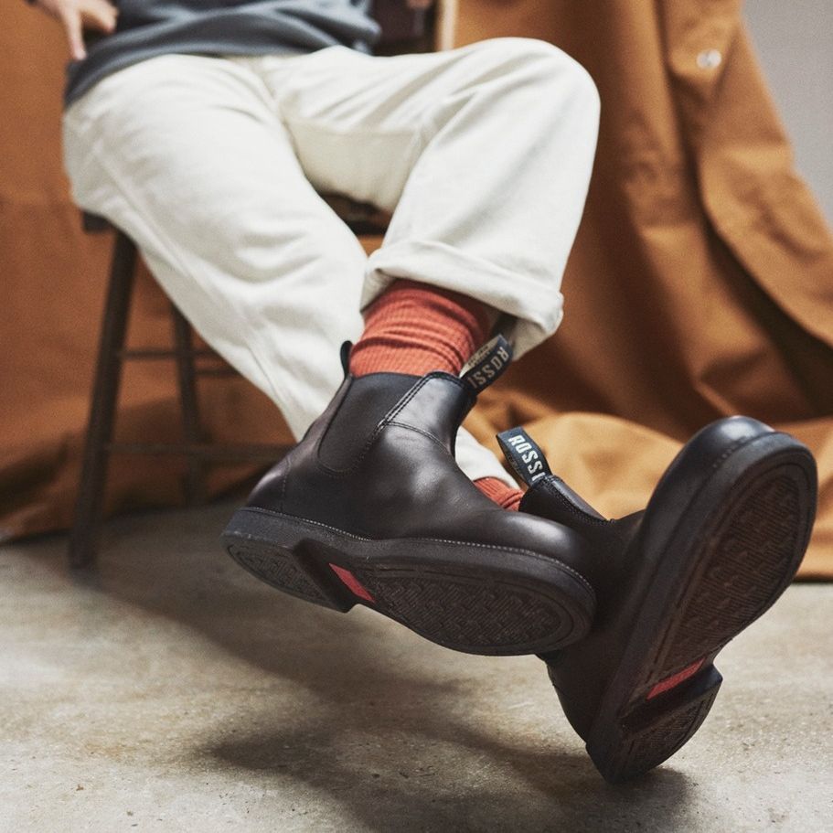 The 607 Booma Boot in Black
The mud-shed tread offers good grip, com...
#RossiBoots