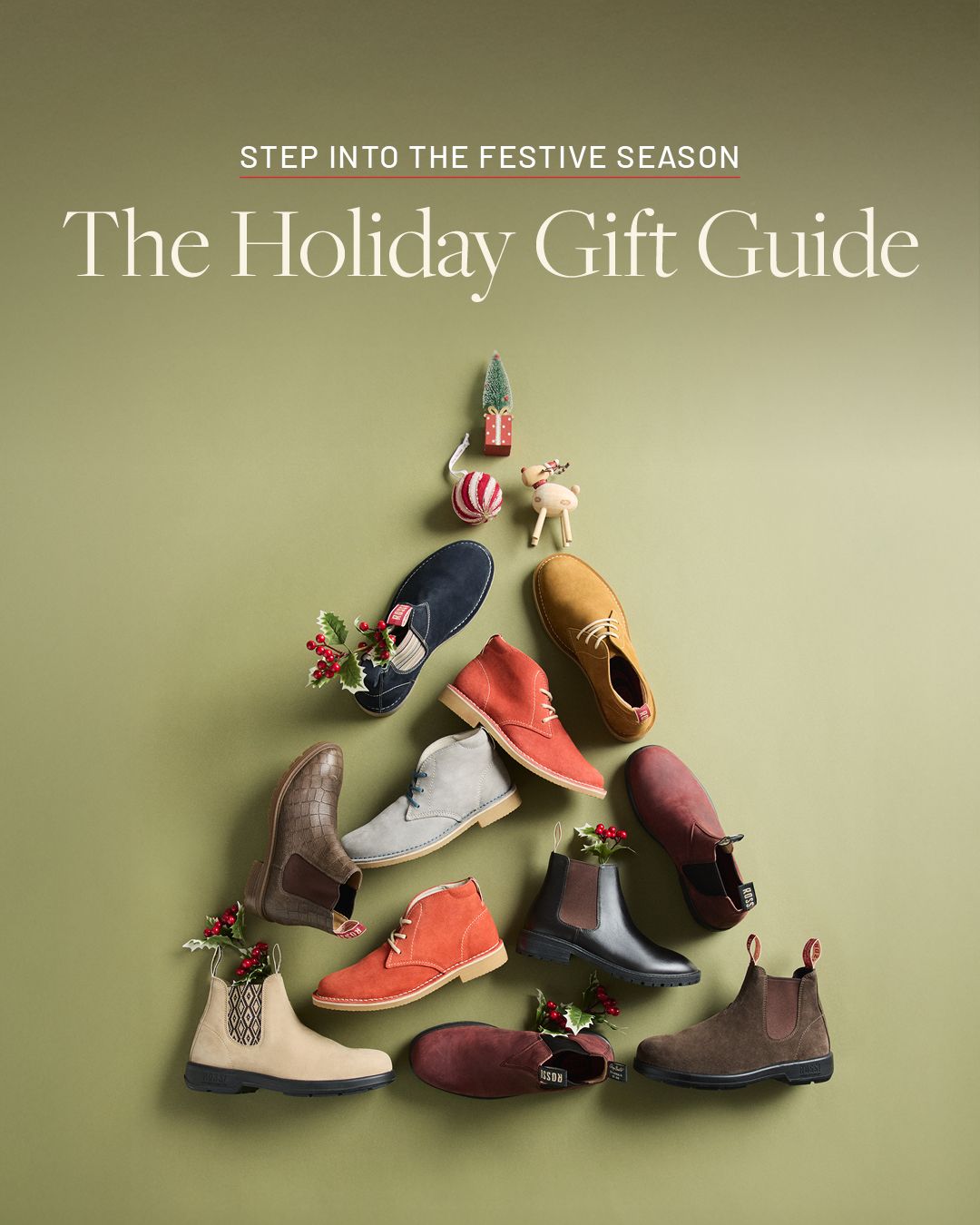 Step into the festive season. 

Shop the Holiday Gift Guide via the link...

#RossiBoots