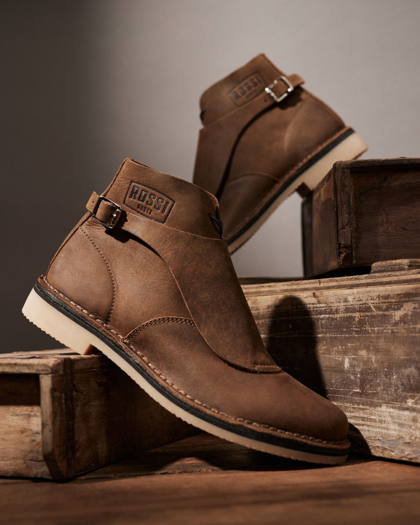 The Shearer Boot in Tan

Made with ‘stitchdown’ construction, whe...

#RossiBoots