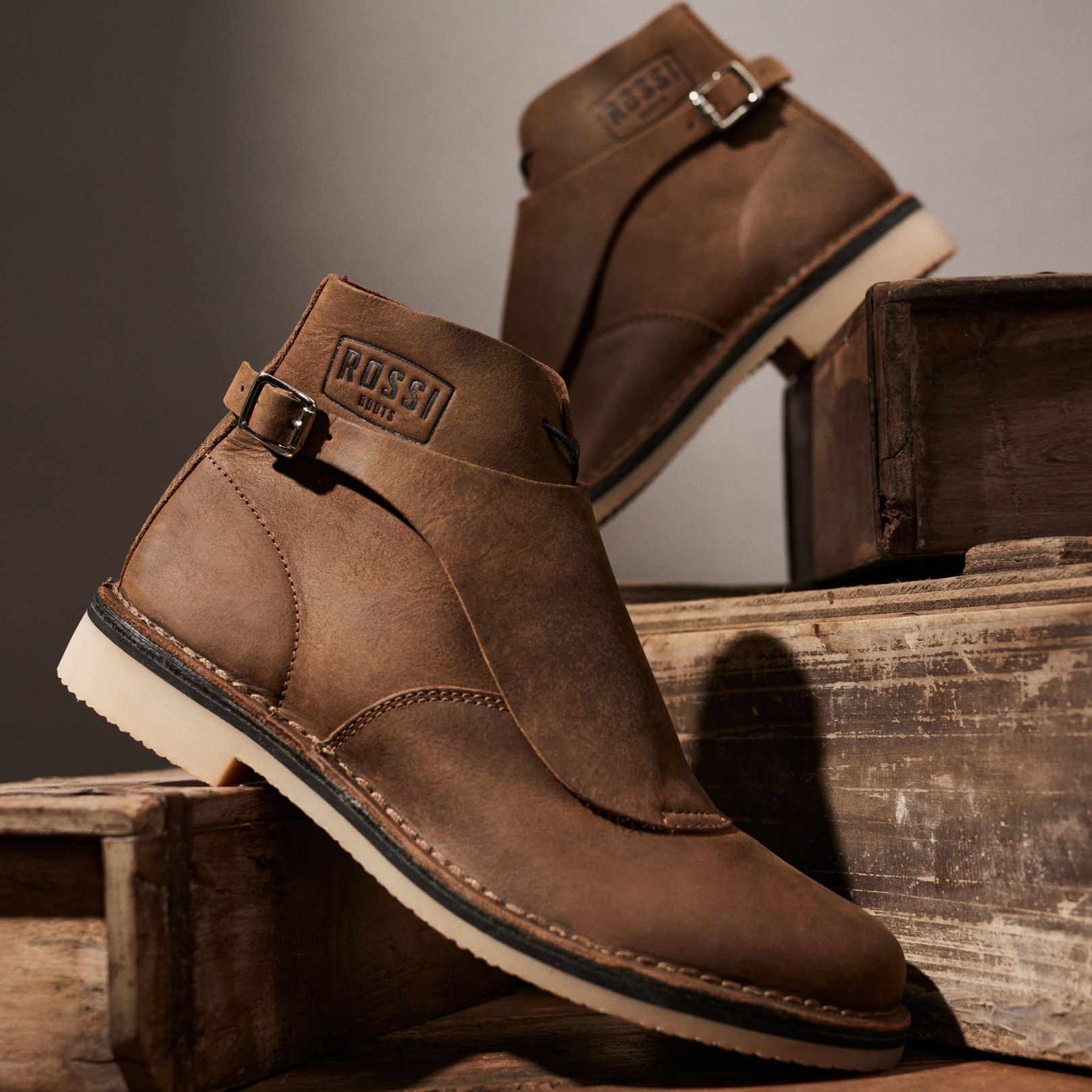 The Shearer Boot in Tan
Made with ‘stitchdown’ construction, whe...
#RossiBoots