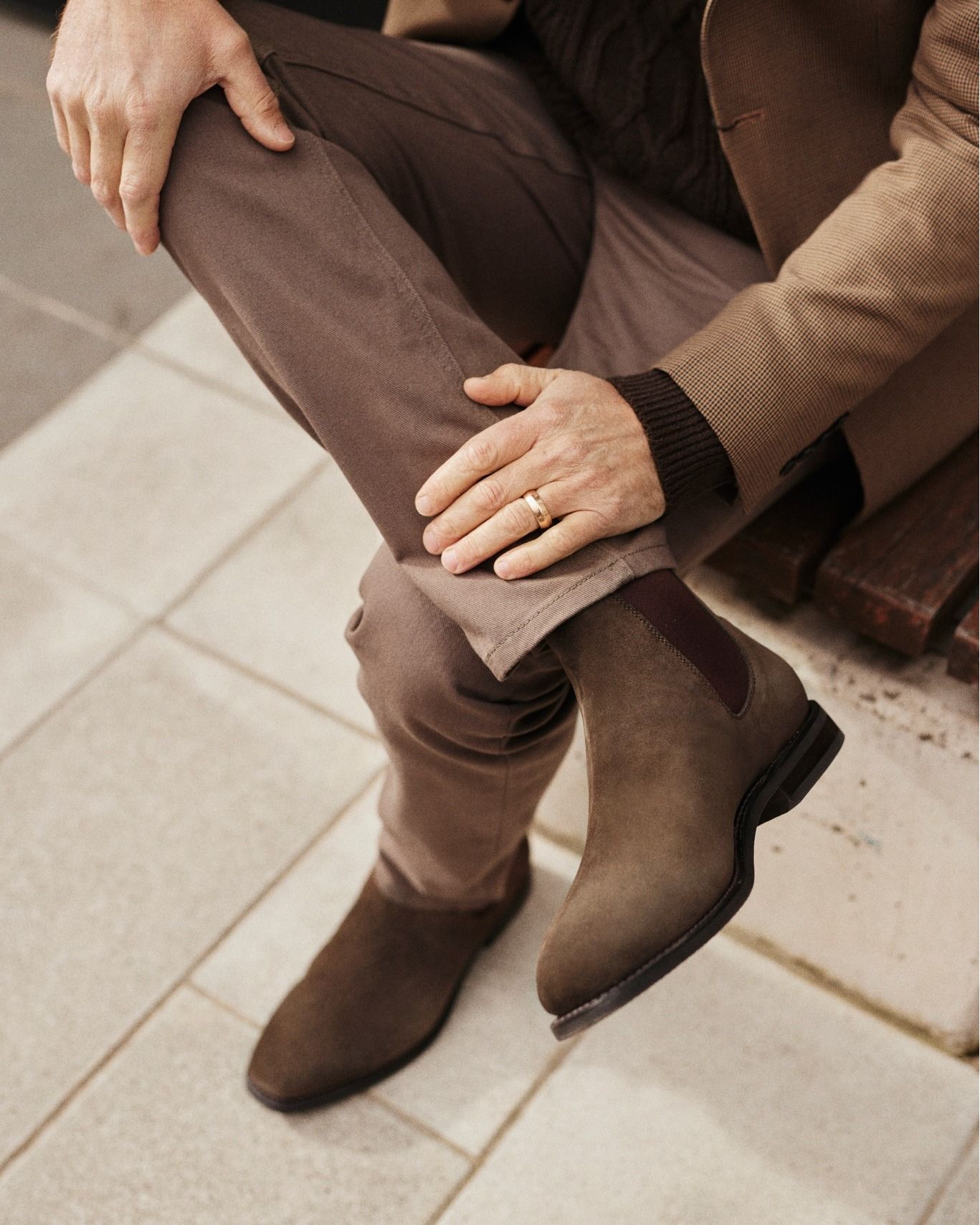 Our premium Boot in water resistant sued...

#RossiBoots