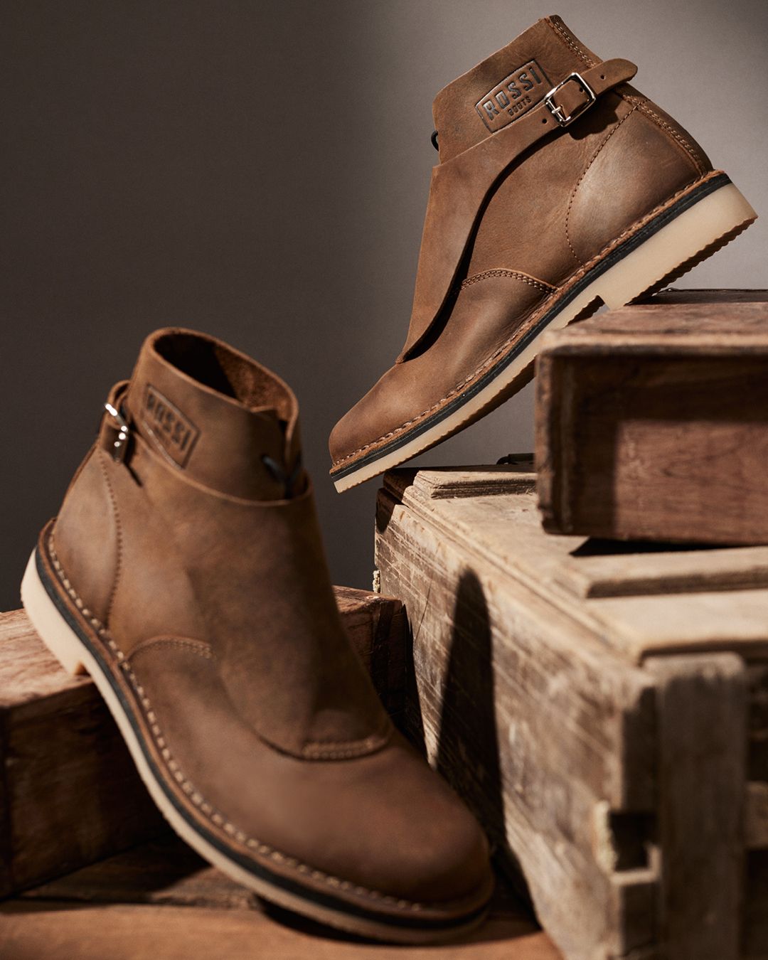 The Shearer Boot in Tan

Made with ‘stitchdown’ construction, whe...

#RossiBoots