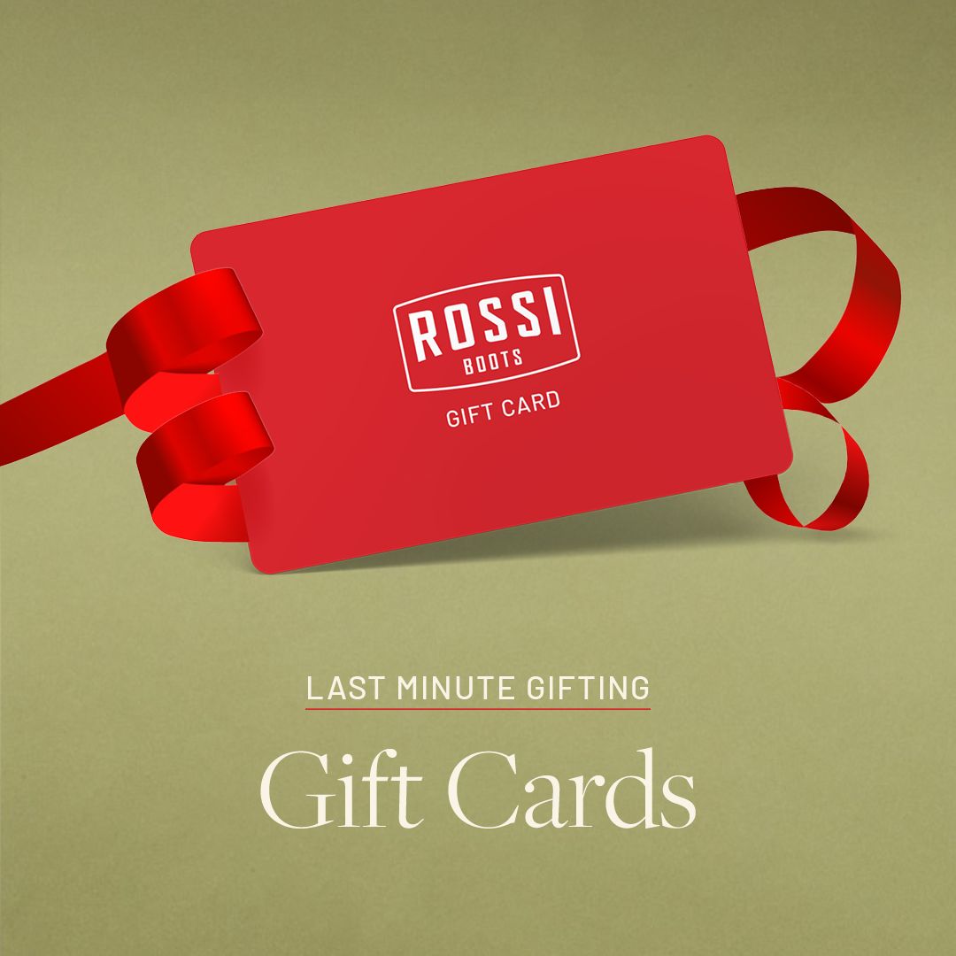 Last Minute Gifting
For the hard-to-buy-for or the one who h...
Shop gift cards via the link in bio.
#RossiBoots