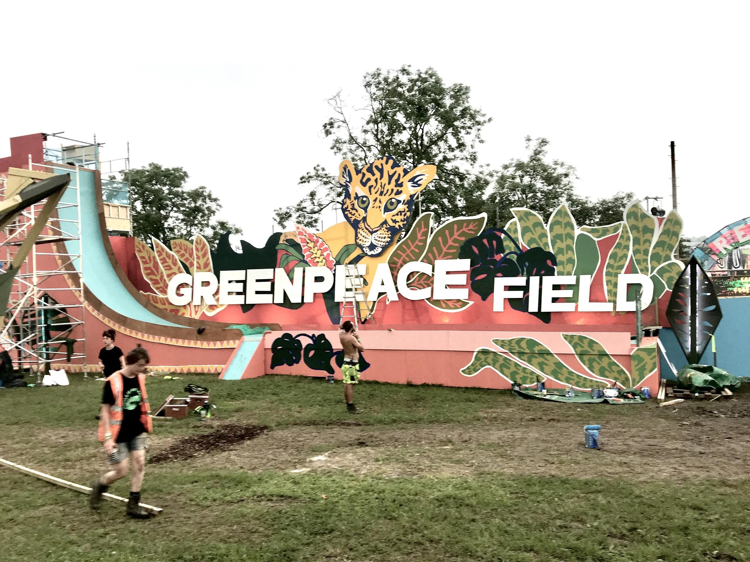 Greenpeace Glastonbury