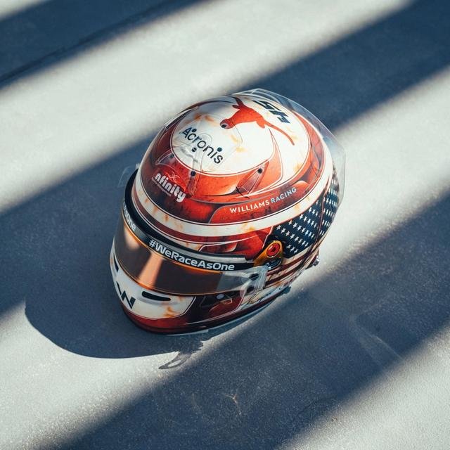 Introducing Logan’s first-ever Formula One helmet