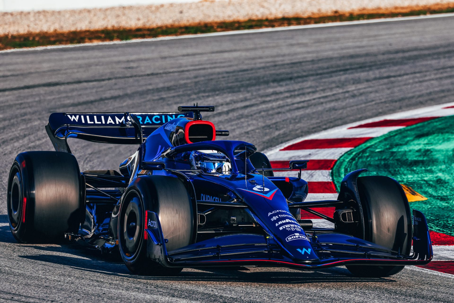 Nicholas Latifi Williams Racing FW44'i kullanıyor