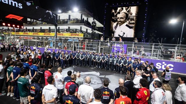 The paddock comes together in Saudi Arabia to remember our founder, Sir Frank Williams - 2021