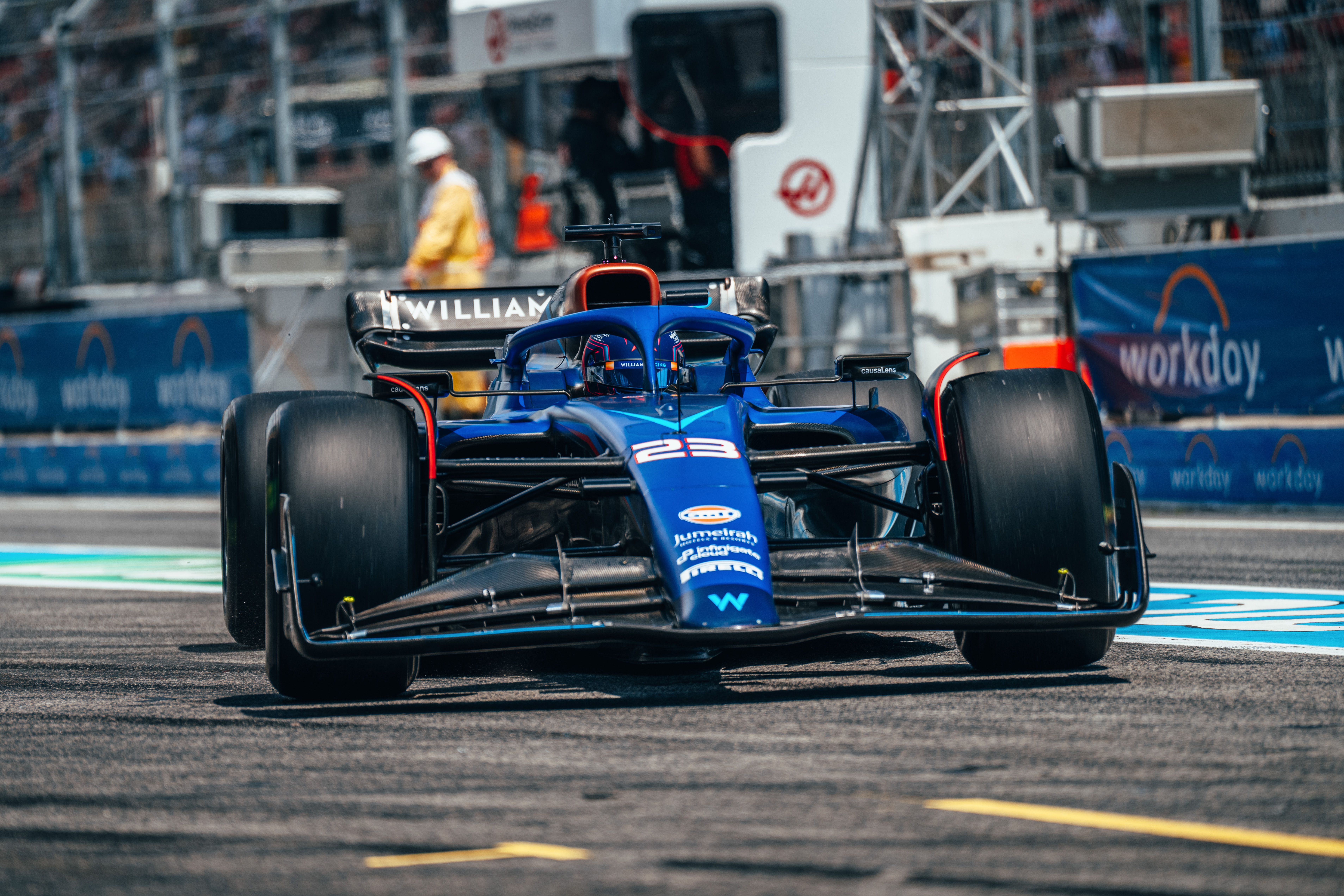 2023 Spanish Grand Prix Practice Williams Racing
