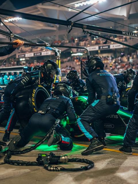 A final round of pit stops for 2022. Our mechanics have been faultless all year.