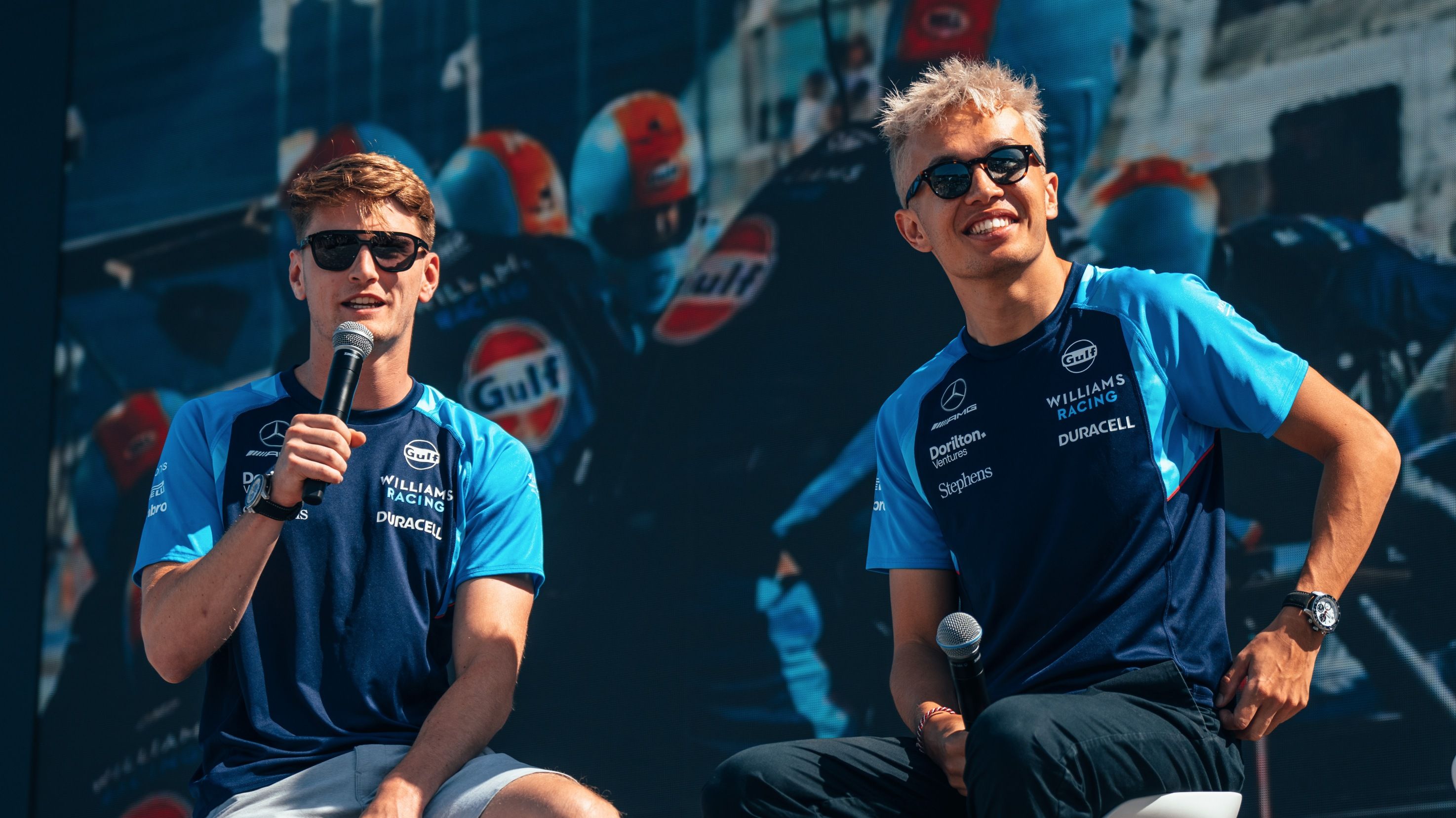 WATCH Alex Albon and Logan Sargeant share their debut race memories