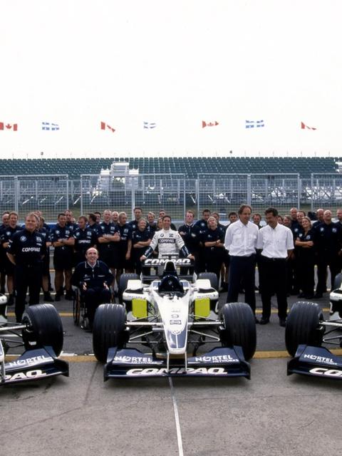Team photo call at the Canadian Grand Prix.