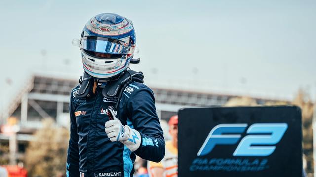 There was reason to celebrate in the F2 Sprint as Logan Sargeant earned his maiden podium