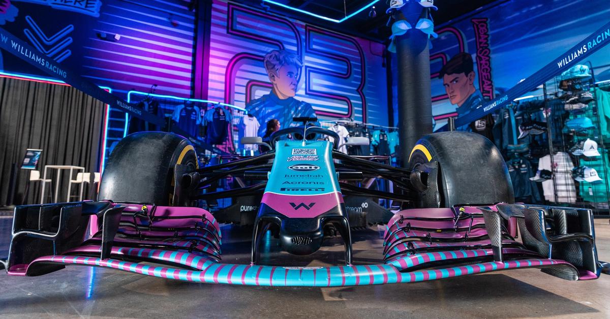 In Photos: Go inside our Miami pop-up | Williams Racing