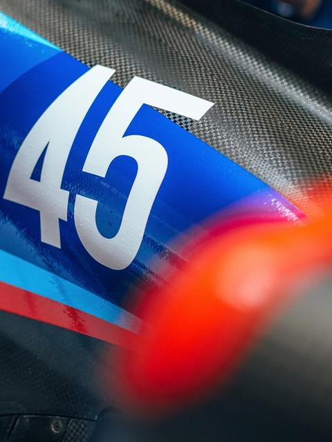 Car number 23 becomes car number 45 for the second time in 2022 