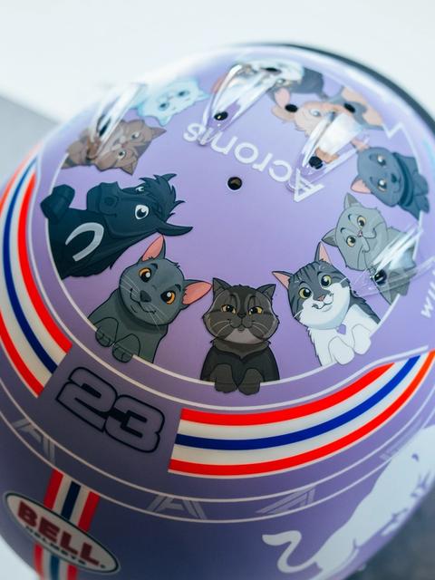 That’s right. Albon Pets are making their F1 debut this weekend!