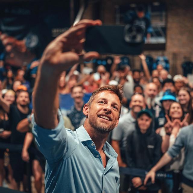 He entertained a huge crowd at our Austin pop-up last season.