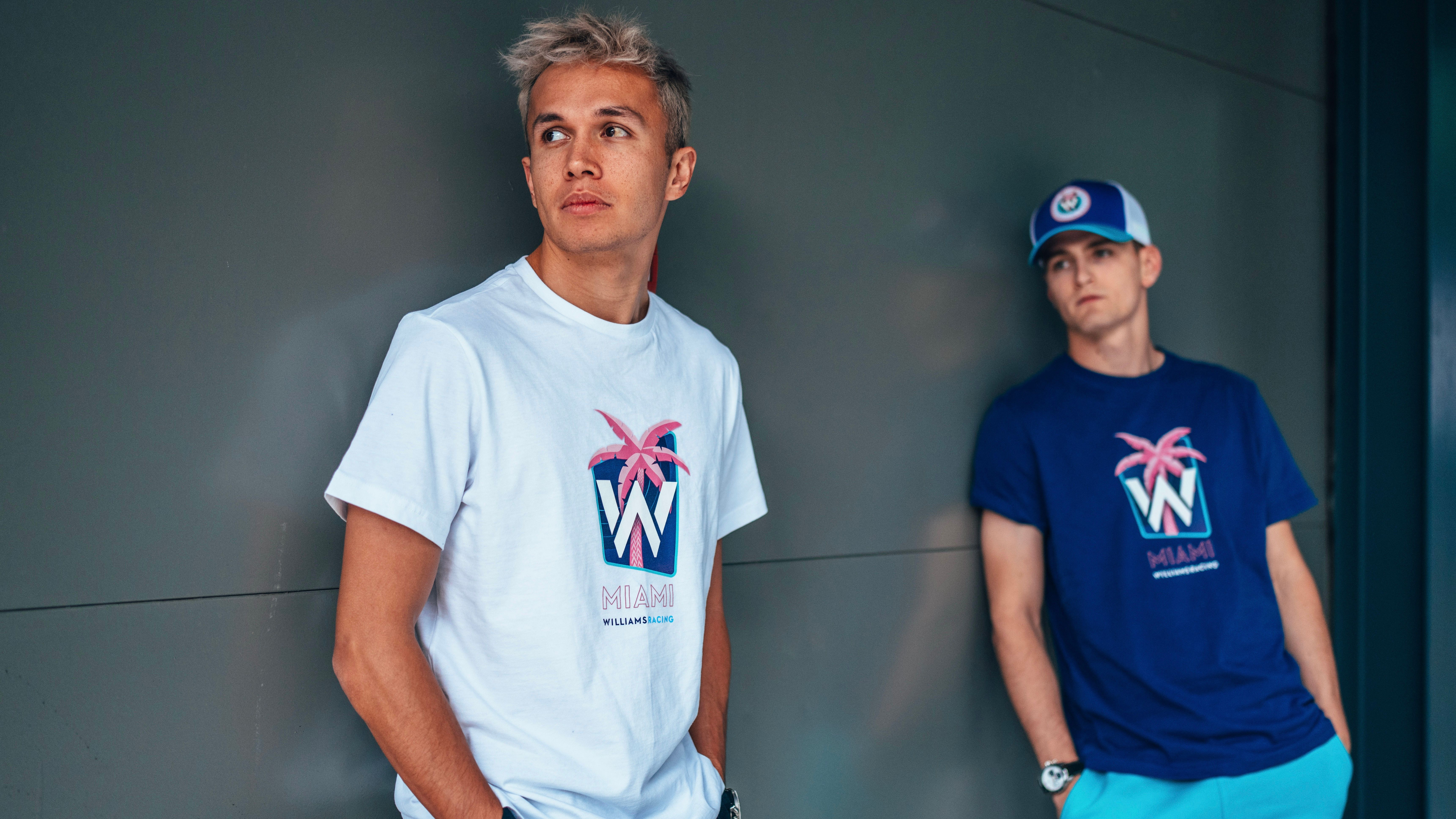 Williams Racing sur X : Want to win some of our brand new Miami merch? 🌴  Enter here! 👉   / X