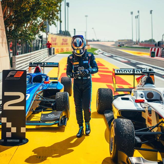 Franco Colapinto took P2 in the F3 Sprint Race