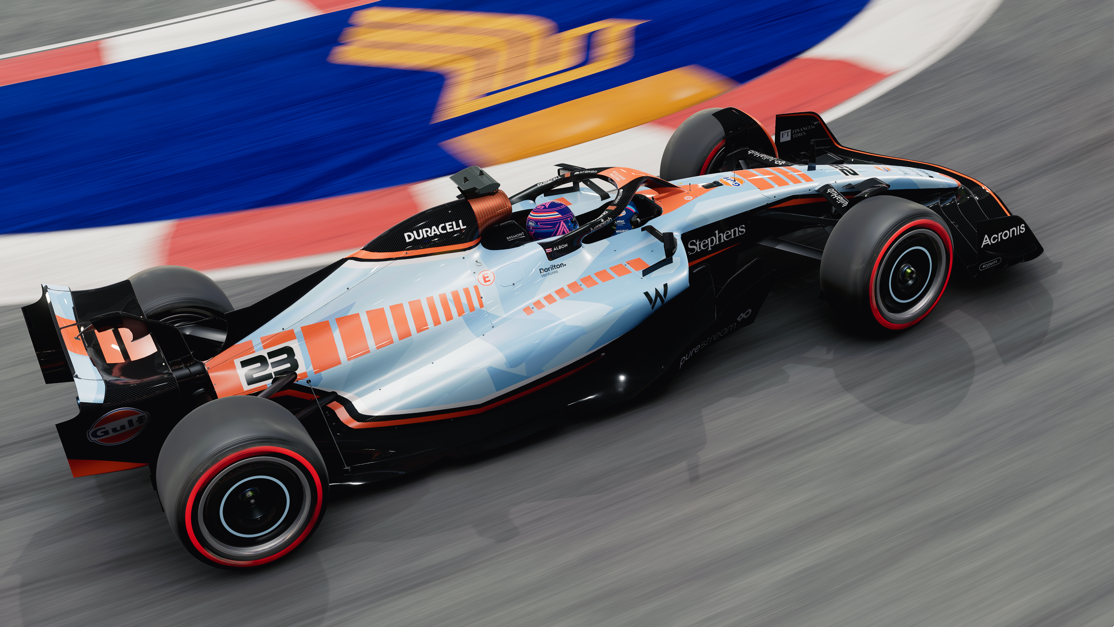 Race Williams' Anniversary Livery in F1 23