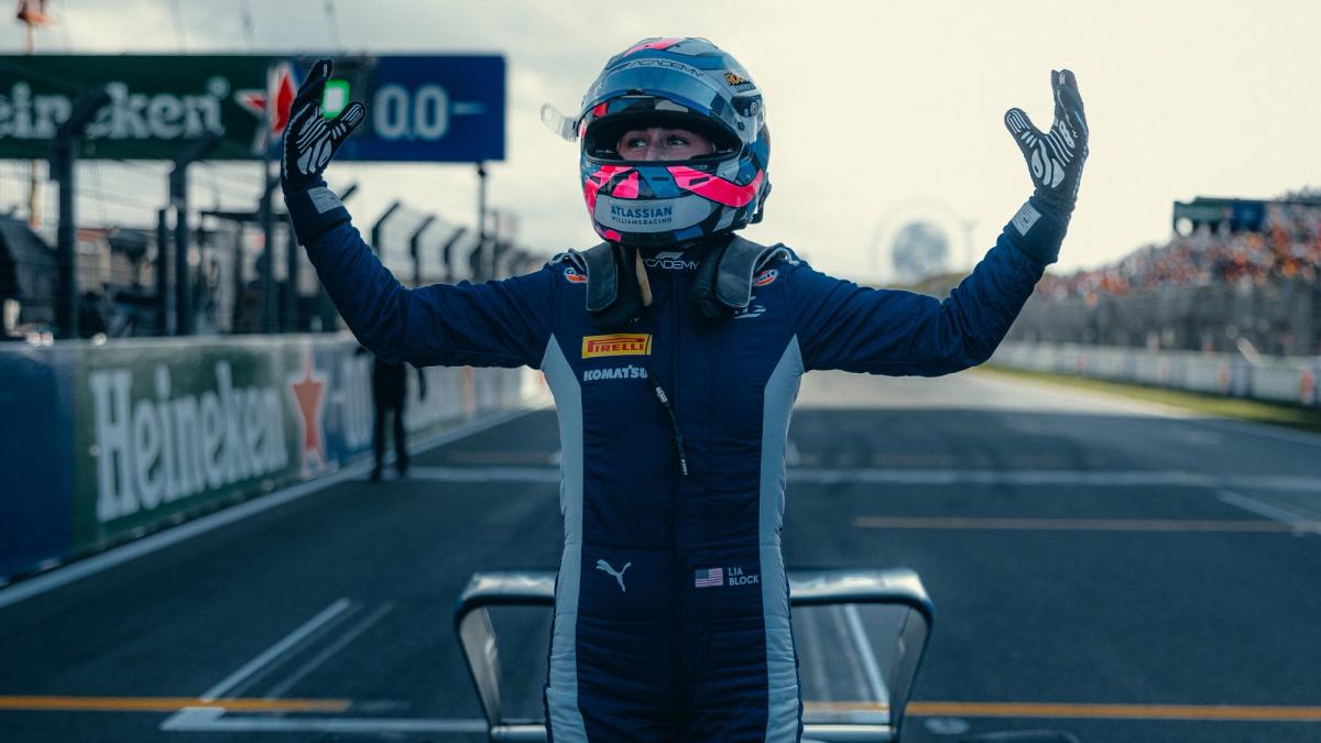 Academy Report: Lia Block's Dutch Podium Delight | Atlassian Williams ...