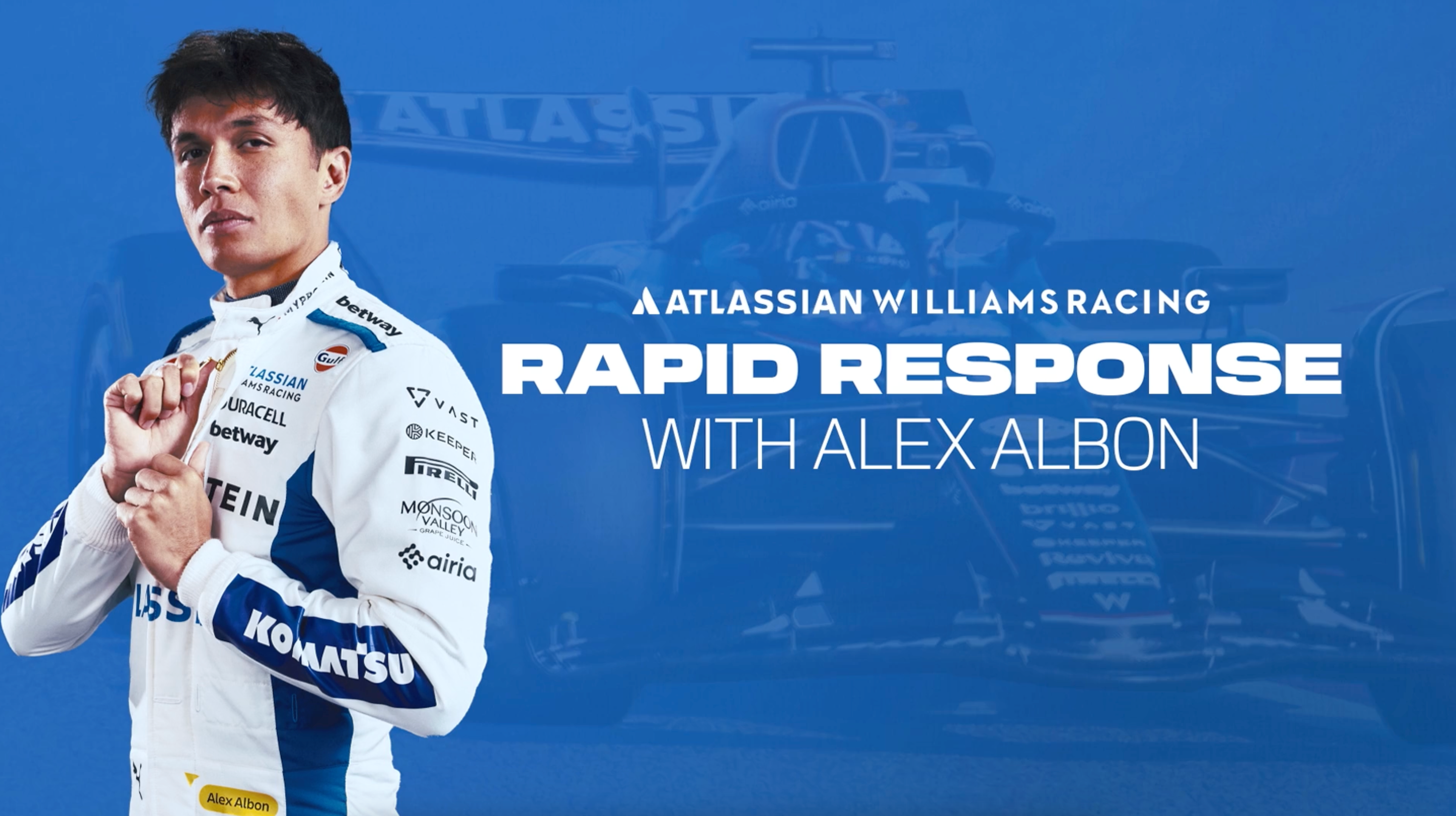 WATCH: Rapid Response w/Alex Albon – Singapore Edition | Atlassian
